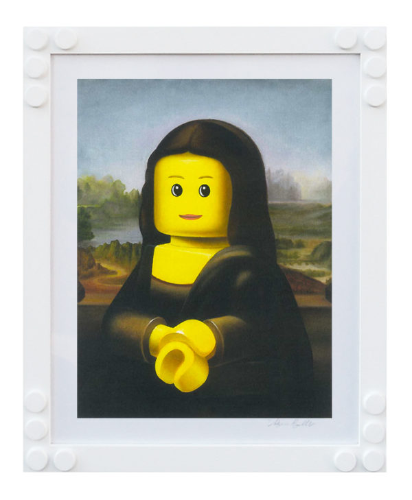 Stampa Lego Bolcato La Gioconda