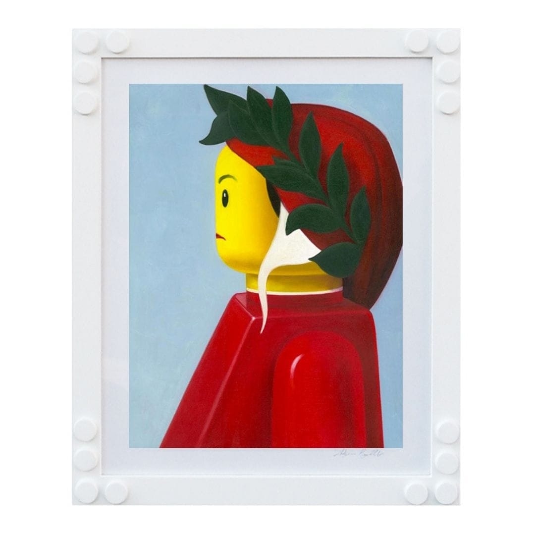 Stampa Lego Bolcato Dante Alighieri - InQuadro