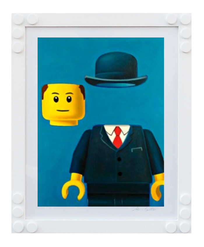 02- Stampa Lego Bolcato Ragazza con Orecchino di Perla - InQuadro