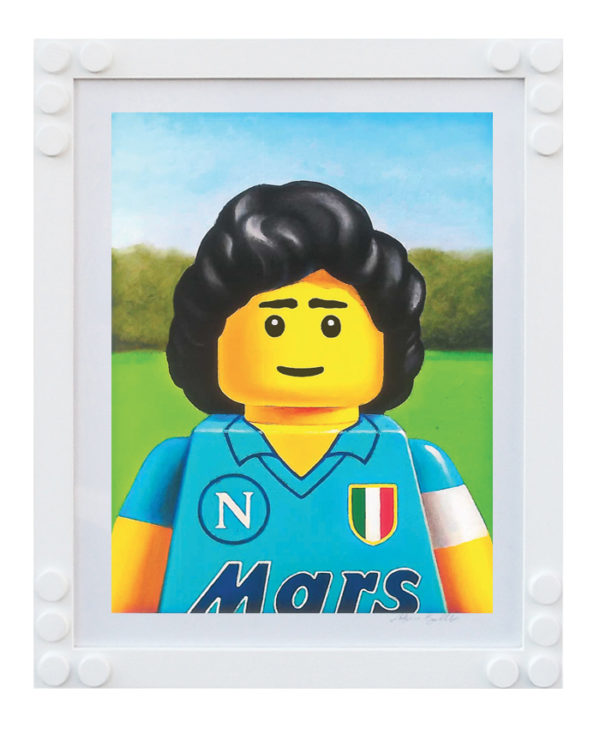 Stampa Lego Bolcato Diego Armando Maradona